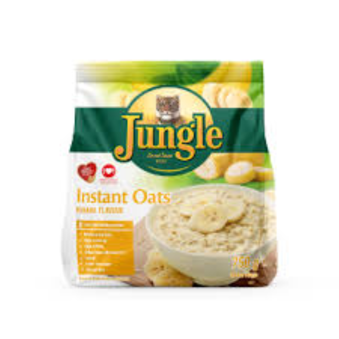 JUNGLE OATS INSTANT BANAN 750G
